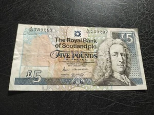 SCOTLAND - 5 POUNDS 1990 (The Royal Bank of Scotland) Series A99 | Auction 32/60 - Picture 1 of 4