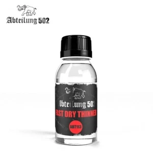 AK Interactive Abteilung 502 FAST DRY THINNER ABT113 - Imagen 1 de 1