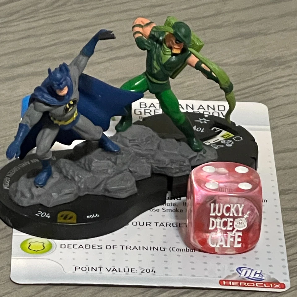 DC Heroclix храбрый и смелый 046 Бэтмен и зеленая стрела супер редкая - Изображение 1 из 1