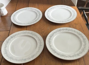 Juego de 4 platos de cena finos de china ""Duquesa"" casa de estilo 10 5/8 - Imagen 1 de 6