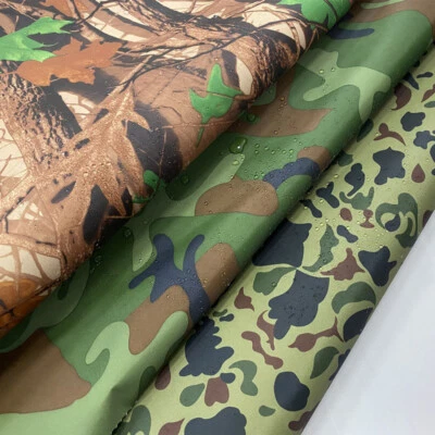 50*150CM Camouflage 450D Waterproof Fabric for Raincloth Sunshade Tent Material - image 1 of 4