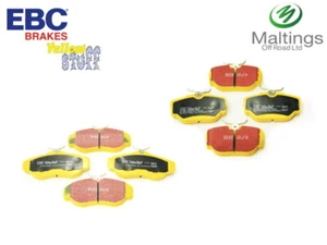 TD5 BRAKE PADS EBC YELLOW STUFF BRAKE PADS GA4336 GA4339 FITS D2 98-04 - Picture 1 of 1