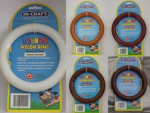 Toy Boy Nylon Dog Ring Flavoured Chew for Medium Sized Dogs Fun Treats Strong - Picture 1 of 28