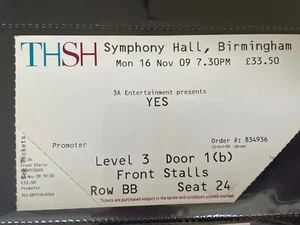 Yes Ticket 2009 - Bild 1 von 1