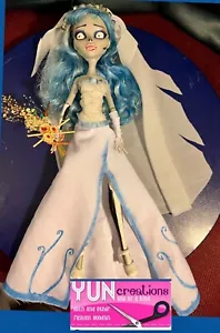 Corpse Bride Doll OOAK Emily Handmade Collector Custom monster high Art burton - Picture 1 of 12