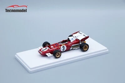 Ferrari 312 B2 F1 1971 Zandvoort GP Driver Clay Regazzoni car # 3 - Immagine 1 di 2