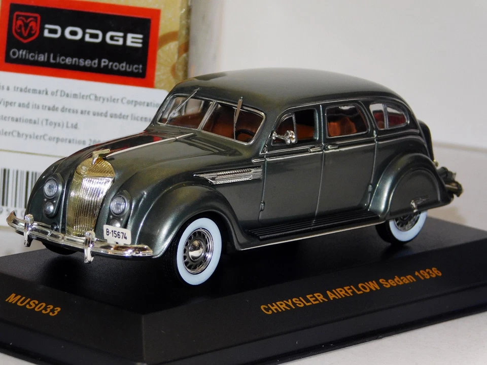 CHRYSLER AIRFLOW BERLINA 1936 IXO MUSEUM MUS033 1:43 - Immagine 1 di 1