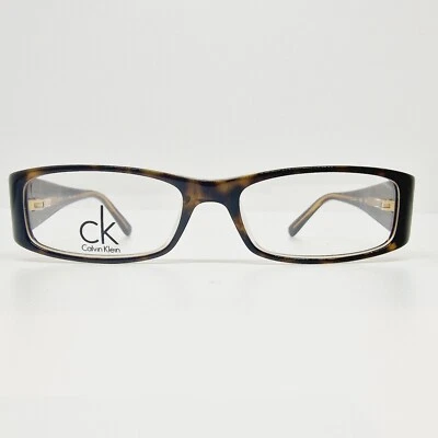 ck Calvin Klein 5614 215 Womens Tortoise Shell Rectangle Glasses Ex Display - Image 1 of 4