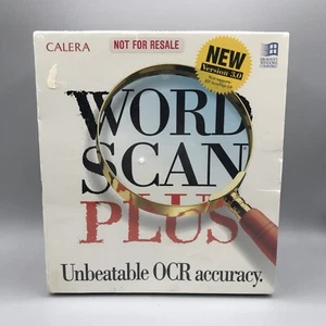 VTG Word Scan Plus Version 4.0 Calera Microsoft Windows Floppy Disk - Brand New - Picture 1 of 6