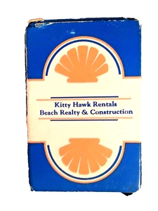 Kitty Hawk Rentals Beach Realty & Construction North Carolina Playing Cards - Picture 1 of 3