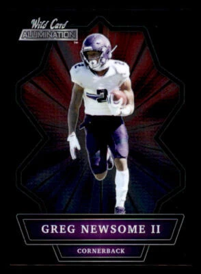 2021 Wild Card Alumination #ABC-65 Greg Newsome II - Image 1 of 2