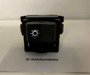 VW T3 Golf 1 Scirocco Tittentacho Lichtschalter m. LED beleuchtet Weiß Blau Rot - Bild 1 von 4
