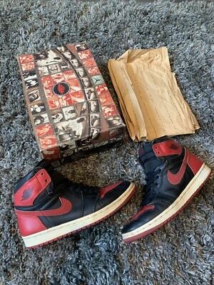 1995 Nike Air Jordan 1 7 Men's 130207 VTG OG 90's 85 94 Retro Shoes w/box - Image 1 of 4