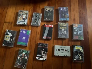 Old School Rap & Hip Hop Cassette Singles Tapes Lot 20 Run Dmc, Cool J Pete Rock - Picture 1 of 2