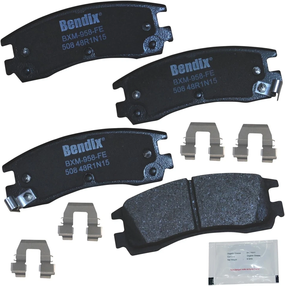 Pastillas de freno traseras Bendix Priority1 CFM508 para Buick, Cadillac, Pontiac, Saturn Foto 1 de 1