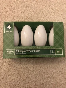Christmas light bulbs C9 white - Picture 1 of 2