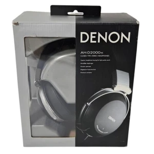 Denon AH-D2000 Hochleistungs Over-Ear Kopfhörer - Schwarz - Bild 1 von 12