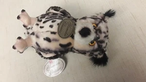 Gufo peluche realistico giocattolo Yomiko Russ etichette vintage - Foto 1 di 10