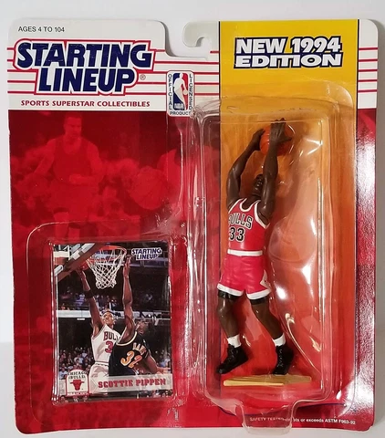 1994 Starting Lineup Scottie Pippen Chicago Bulls SLU Kenner Sports Figure Cover