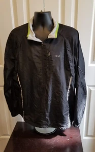 Hind Jacket Shell - Men’s Medium Black Full-Zip - Run/Bike/Hike w/3 Pockets - Picture 1 of 4