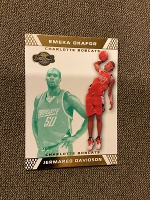 2007-08 Topps Co-Signers Gold Green Foil #92 Jermared Davidson/emeka Oka # 29/59 - Image 1 of 2