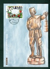 Aland 2003 Automatic ATM Berries on Essen Stamp Fair 2004 Postcard
