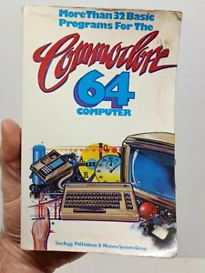 MORE THAN 32 BASIC PROGRAMS FOR THE COMMODORE 64 COMPUTER BOOK Rugg Feldman 1983 - Picture 1 of 7
