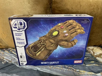 Marvel Avengers 4D Build Infinity Gauntlet 3D Puzzle Model Kit w/ Display Stand - Image 1 of 4