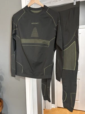 NOOYME Cycling Base Layer Set Size Large Compression Top Bottoms - Image 1 of 4