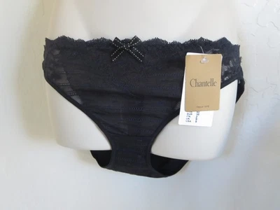 CHANTELLE RIVE GAUCHE BIKINI PANTY, #3087, SMALL, BLACK MILK, NWT $40 - Image 1 of 4