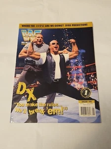 WWF Magazin Januar 1998 HBK HHH SHAWN MICHAELS TRIPLE H ohne Poster DX - Bild 1 von 4
