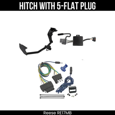 Trailer Hitch + 5 Way Wiring For 19-20 Hyundai Santa Fe 2019 Exc XL Models 06196 - Image 1 of 4