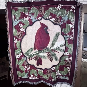 Beautiful Cardinal Tapestry - Picture 1 of 6