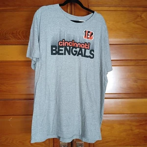 NWT The Nike Tee Cincinnati Bengals NFL T-Shirt 2XL XXL Men's Grey Pullover - Picture 1 of 4