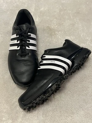 Zapatos de golf Adidas Tour 360 Boost para hombre talla 9,5 blanco y negro, excelente estado Foto 1 de 4