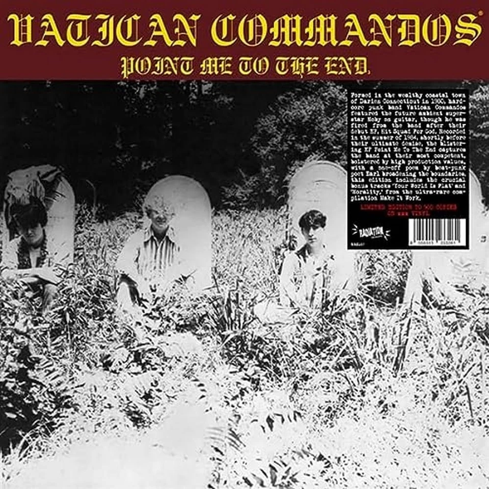 Point Me To The End 12 Inch (+ Bonus Tracks) (yellow Vinyl) by Vatican Commandos - Image 1 of 1