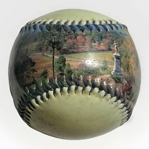 Gettysburg National Military Park Souvenir Baseball - Picture 1 of 6