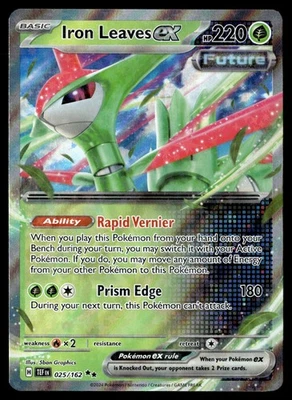 Iron Leaves ex - Double Rare SV05: Temporal Forces 025/162 LP - Image 1 of 2