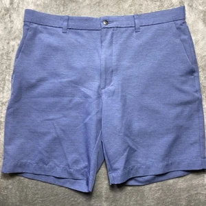 Pantalones Cortos Chinos Callaway Para Hombre Talla 38 Azul Frente Plano Informales Exterior Tiro Medio - Imagen 1 de 10