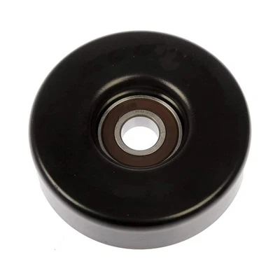 For Saturn SW2 1993-2001 Accessory Drive Belt Idler Pulley | Steel | Black Color - Image 1 of 4