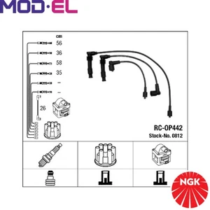 IGNITION CABLE KIT 0812 FOR OPEL VECTRA/Hatchback CALIBRA 16LZ2/CLZ2/CNZ 1.6L - Picture 1 of 10