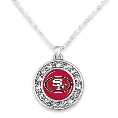 Collar colgante Mojo Abby niña 18" con licencia NFL de los 49ers de San Francisco para mujer Foto 1 de 4