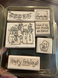 Stampin Up Set Flaky Friends - Picture 1 of 3