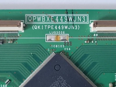 Carte mère  QPWBXE449WJN3  TV SHARP LC-32D44E-BK - Photo 1/4