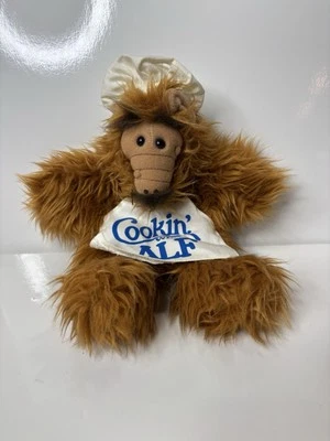 1988 "Cookin' with ALF" HAND PUPPET  Chef 80's Alien Sitcom Nostalgic Plush - Image 1 of 4