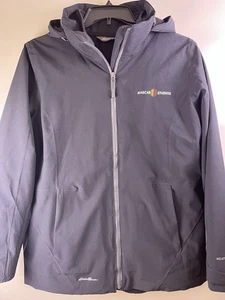 Chaqueta con Capucha Eddie Bauer Para Mujer Grande NASCAR Studios con Cremallera Forro Cremallera Completa - Imagen 1 de 7