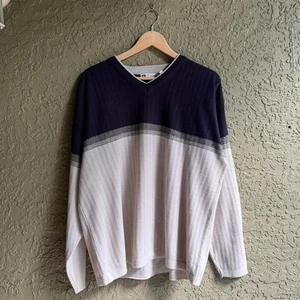 Vintage Xtreme Gear Skate Style Men's XL Stripe Sweater - Picture 1 of 4