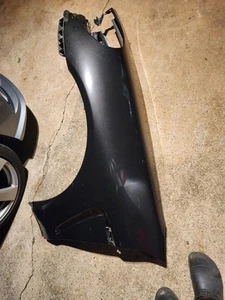2010-2013 Porsche Panamera Left Driver Fender Wing Cover Panel Black Oem DAMAGES - Picture 1 of 18