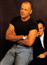Photo Bruce Willis And Quentin Tarantino - 11x15 CM #1