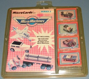 1989 Micro Machines Micro Cards Series 2